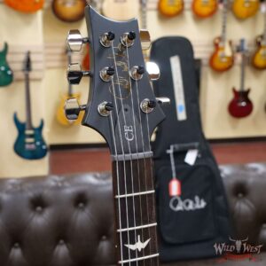 Paul Reed Smith PRS Wild West Guitars Special Run Flame Top Black Neck CE 24 Orange - Image 6