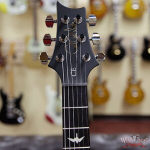 PRS Wild West Guitars Special Run CE 24 Flame Top Painted Neck 57/08 Pickups Faded Gray Black Purple Burst 292245 - Image 6