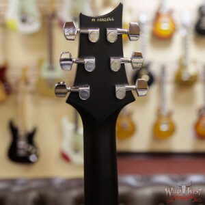 PRS Wild West Guitars Special Run CE 24 Flame Top Painted Neck 57/08 Pickups Faded Gray Black Purple Burst 292566 - Image 9