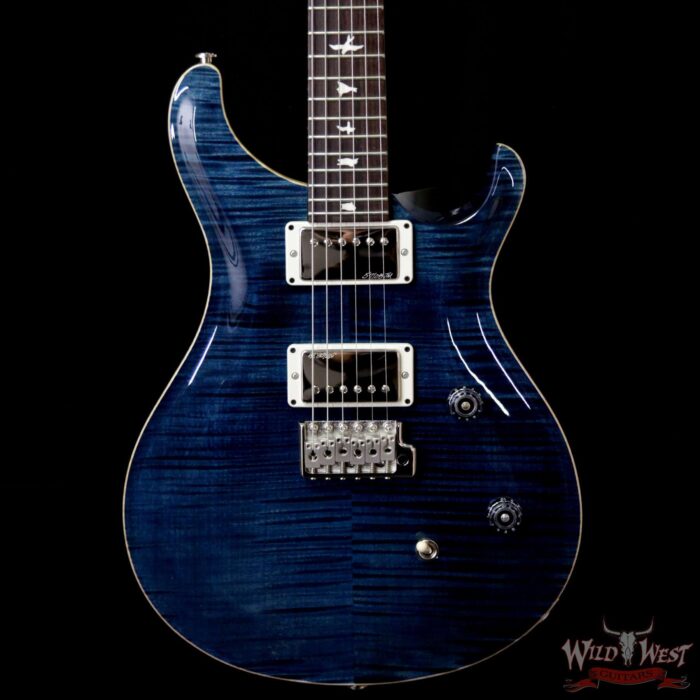 Paul Reed Smith PRS WWG Special Run CE 24 Flame Maple Top 57/08 Pickups Whale Blue 240154 - Image 3