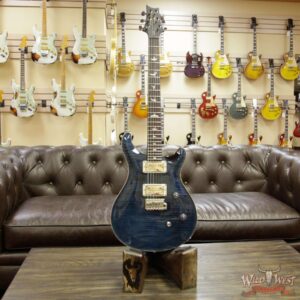 Paul Reed Smith PRS WWG Special Run CE 24 Flame Maple Top 57/08 Pickups Whale Blue 240154 - Image 10