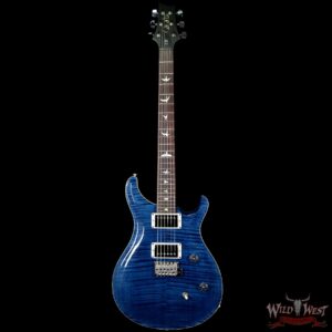 PRS Wild West Guitars Special Run CE 24 Flame Maple Top and 57/08 Pickups Whale Blue 243897 - Image 3