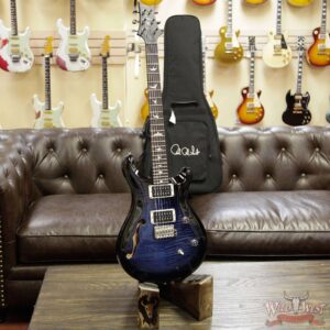 Paul Reed Smith PRS CE 24 Semi-Hollow Flame Top Painted Neck Faded Blue Smokeburst - Image 5