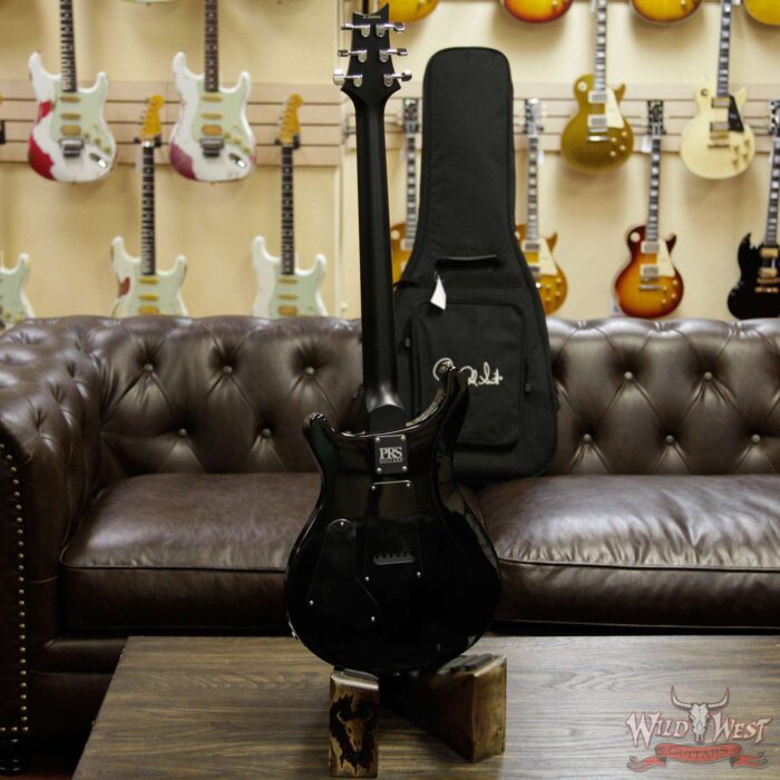 Paul Reed Smith PRS CE 24 Semi-Hollow Flame Top Painted Neck Faded Blue Smokeburst - Image 7