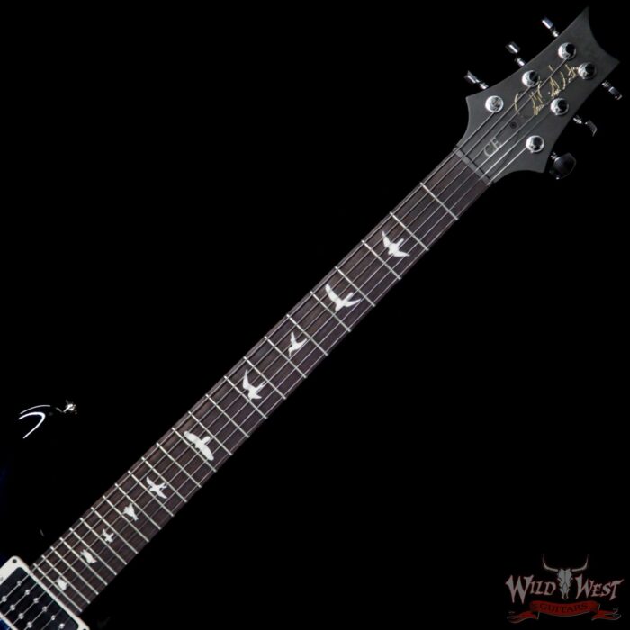 Paul Reed Smith PRS CE 24 Semi-Hollow Flame Top Painted Neck Faded Blue Smokeburst - Image 4