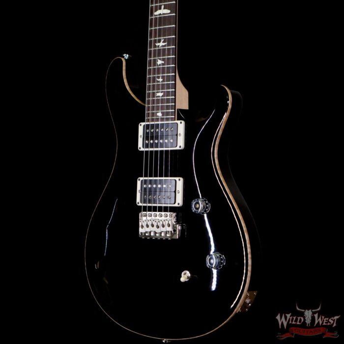 Paul Reed Smith PRS CE 24 Semi-Hollow Rosewood Fingerboard Solid Black - Image 2