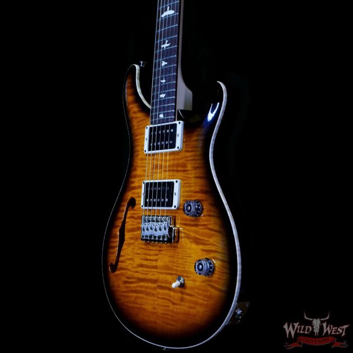 Paul Reed Smith PRS Bolt-On CE 24 Semi-Hollow Amber Smokeburst - Image 2