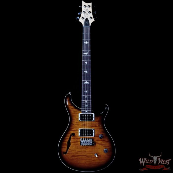 Paul Reed Smith PRS Bolt-On CE 24 Semi-Hollow Amber Smokeburst - Image 3