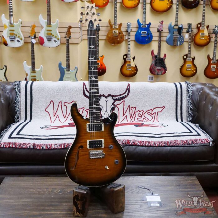 Paul Reed Smith PRS Bolt-On CE 24 Semi-Hollow Amber Smokeburst - Image 6