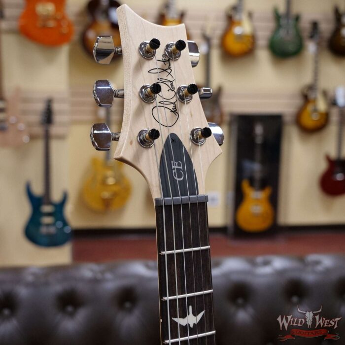 Paul Reed Smith PRS CE 24 Semi-Hollow Rosewood Fingerboard Solid Black - Image 6