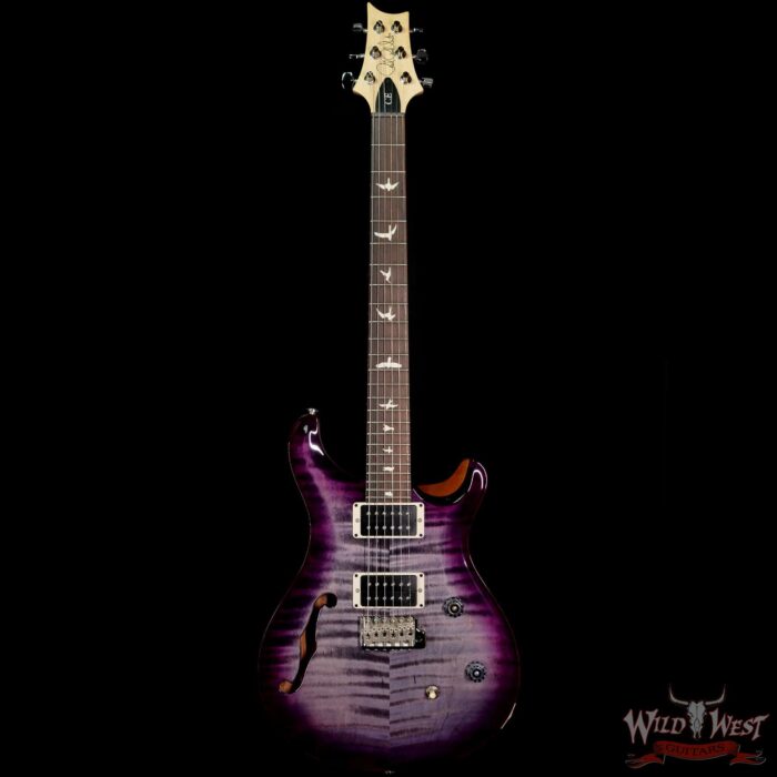 Paul Reed Smith PRS CE 24 Semi-Hollow Rosewood Fingerboard Charcoal Violet Burst - Image 3