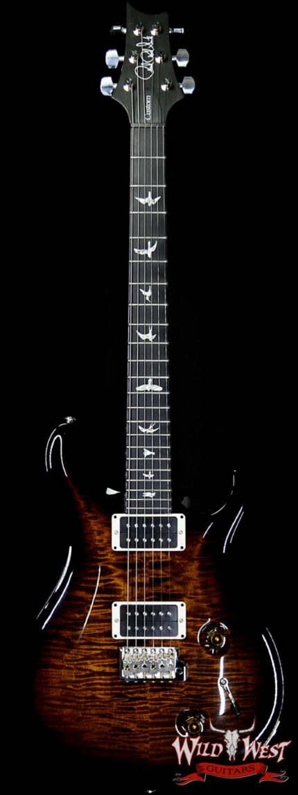 Paul Reed Smith PRS Core Model Flame Maple Top Custom 22 Ebony Fingerboard Black Gold Burst