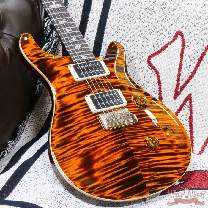 2023 Paul Reed Smith PRS Core Series Custom 24 Rosewood Fingerboard Orange Tiger 7.60 LBS - Image 8