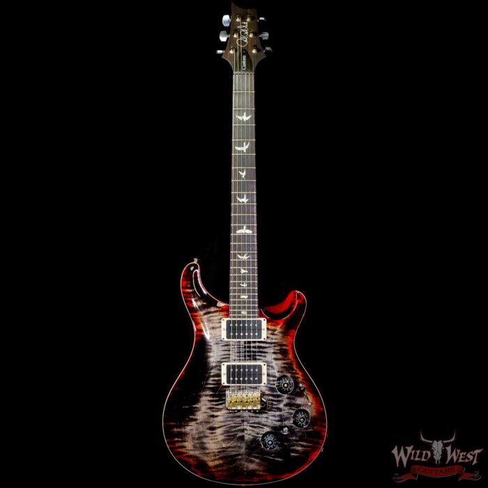 Paul Reed Smith PRS Core Series Custom 24 Piezo Rosewood Fingerboard Charcoal Cherry Burst - Image 3