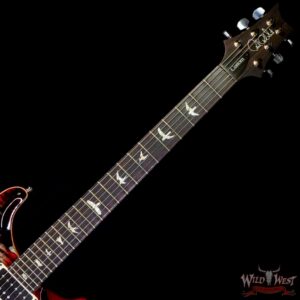 Paul Reed Smith PRS Core Series Custom 24 Piezo Rosewood Fingerboard Charcoal Cherry Burst - Image 4