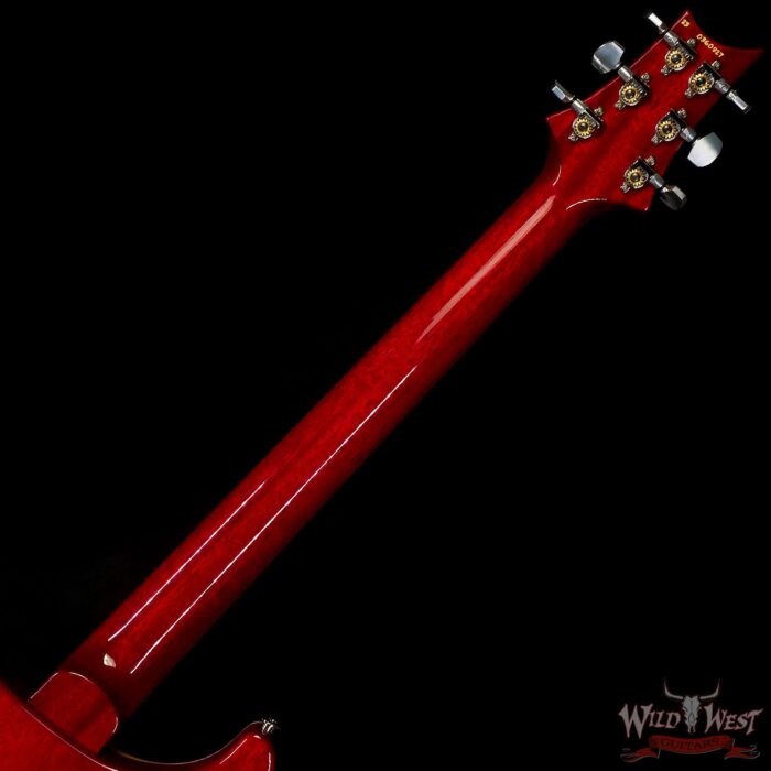 Paul Reed Smith PRS Core Series Custom 24 Piezo Rosewood Fingerboard Charcoal Cherry Burst - Image 5