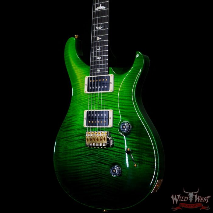Paul Reed Smith PRS Core 10 Top Custom 24 Ebony Fingerboard Emerald Fade Wrap - Image 2