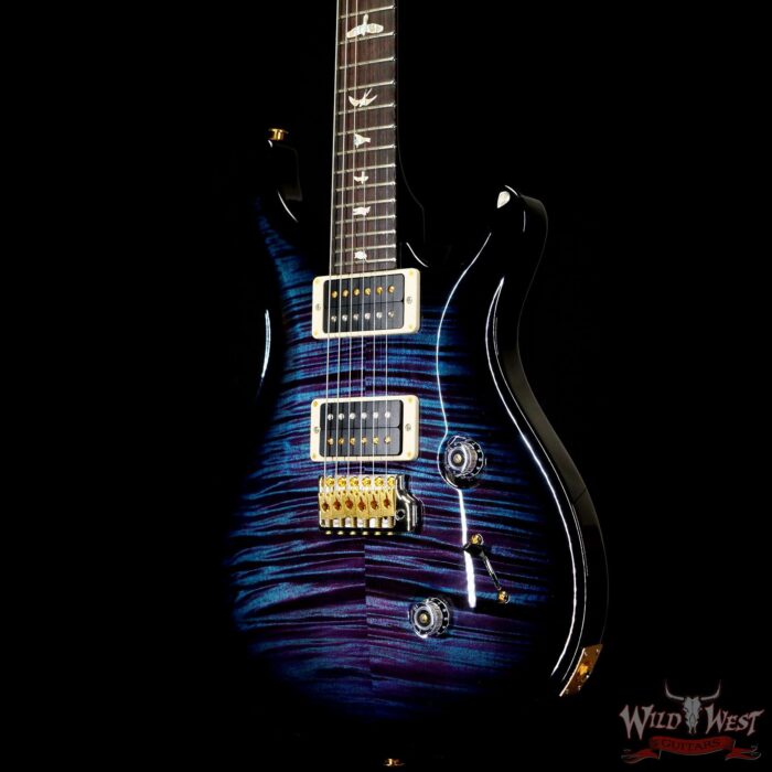 Paul Reed Smith PRS Core 10 Top Custom 24 Rosewood Fingerboard Ultra Violet Smokewrap Burst - Image 2
