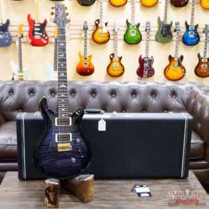 Paul Reed Smith PRS Core 10 Top Custom 24 Rosewood Fingerboard Ultra Violet Smokewrap Burst - Image 5