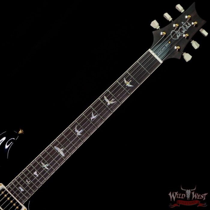 Paul Reed Smith PRS Core 10 Top McCarty 594 Flame Maple Top Rosewood Fingerboard Trampas Green Smokeburst - Image 4