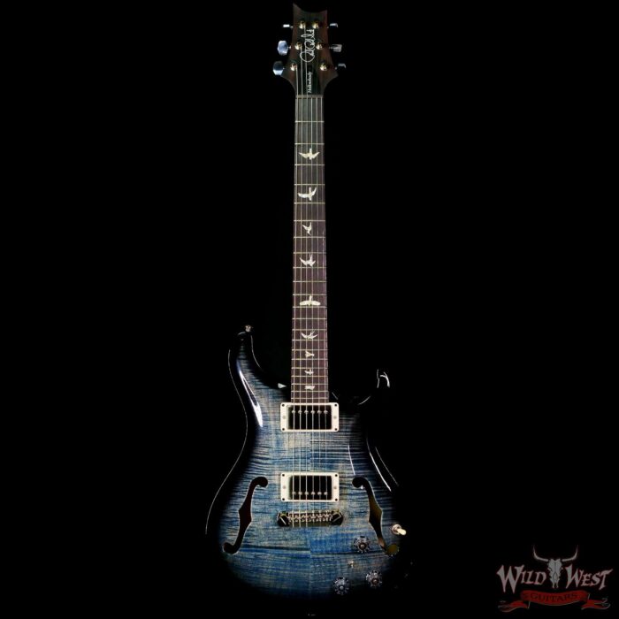 Paul Reed Smith PRS Core Hollowbody II Piezo HB2P Faded Whale Blue Smokewrap Burst - Image 3