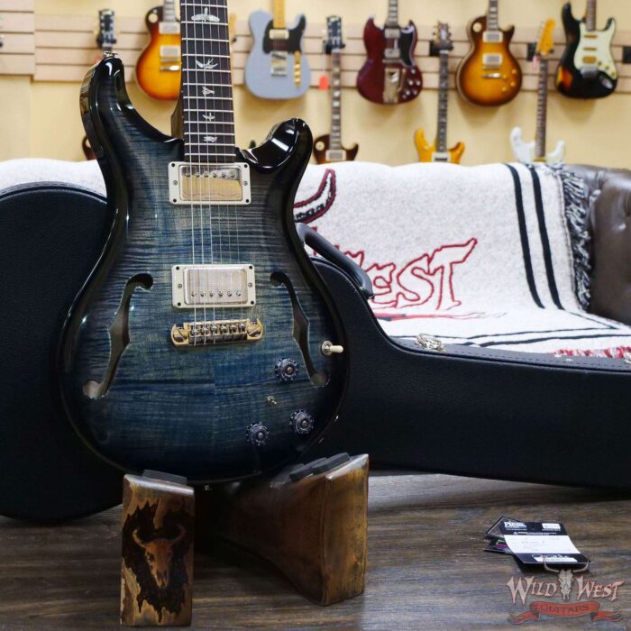 Paul Reed Smith PRS Core Hollowbody II Piezo HB2P Faded Whale Blue Smokewrap Burst - Image 7