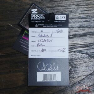 Paul Reed Smith PRS Core Hollowbody II Piezo HB2P Faded Whale Blue Smokewrap Burst - Image 11