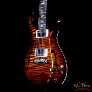 Paul Reed Smith PRS Core Series Hollowbody II Piezo HB2 Black Gold Wrapburst - Image 2