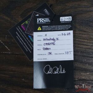 Paul Reed Smith PRS Core Series Hollowbody II Piezo HB2 Black Gold Wrapburst - Image 11