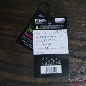 Paul Reed Smith PRS Core Series Hollowbody II Piezo HB2 Aquamarine - Image 13