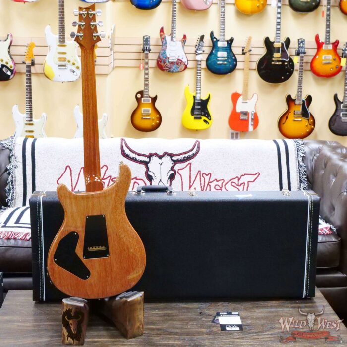Paul Reed Smith PRS Core Series Custom 24 Piezo Rosewood Fingerboard Purple Iris Natural Back - Image 9