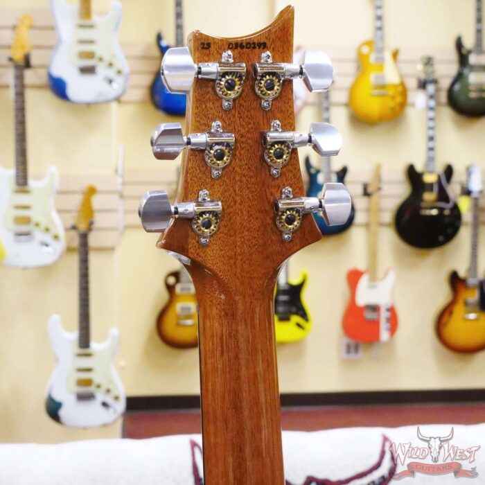 Paul Reed Smith PRS Core Series Custom 24 Piezo Rosewood Fingerboard Purple Iris Natural Back - Image 10
