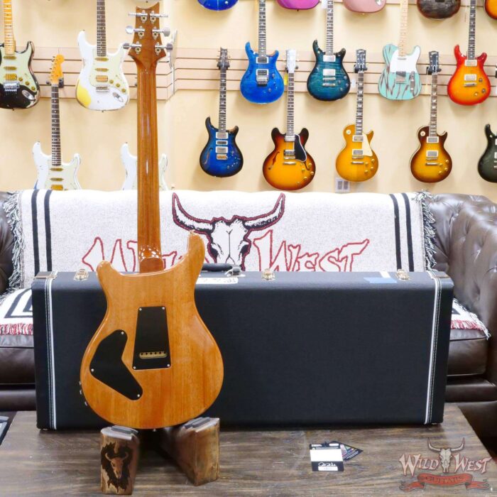 Paul Reed Smith PRS Core Series Custom 24 Piezo Rosewood Fingerboard Aquamarine Natural Back - Image 9