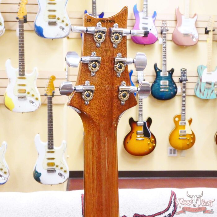 Paul Reed Smith PRS Core Series Custom 24 Piezo Rosewood Fingerboard Aquamarine Natural Back - Image 10