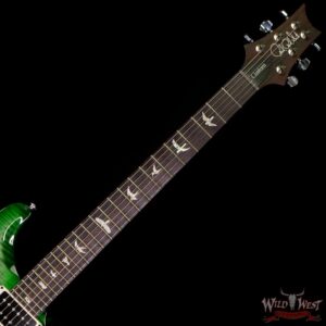PRS Core Custom 24 Piezo P24 w/ Pattern Thin Neck Trampas Green Wrap Burst - Image 4