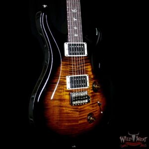 PRS Paul Reed Smith Custom 22 Rosewood Fretboard Black Gold Black Wrap Burst - Image 4