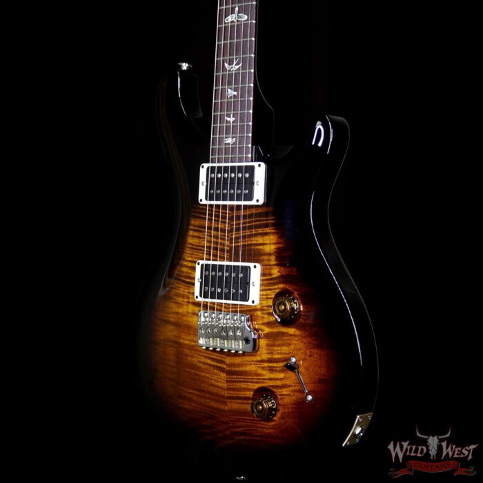 PRS Paul Reed Smith Custom 22 Rosewood Fretboard Black Gold Black Wrap Burst - Image 2