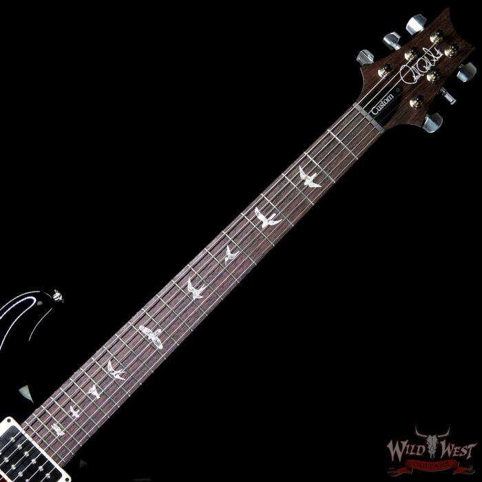 PRS Paul Reed Smith Custom 22 Rosewood Fretboard Black Gold Black Wrap Burst - Image 8