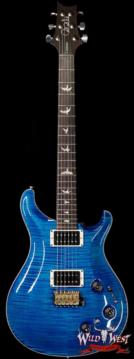 Paul Reed Smith PRS Core Model Flame Maple Top Custom 22 Piezo Rosewood Fingerboard Aquamarine