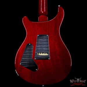 Paul Reed Smith PRS Custom 24 Flame Maple Top Rosewood Fingerboard Blood Orange - Image 6