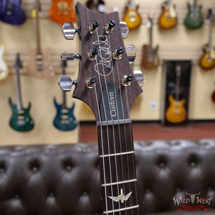 Paul Reed Smith PRS Core Custom 24 Flame Maple Top East Indian Rosewood Fingerboard Purple Mist - Image 6