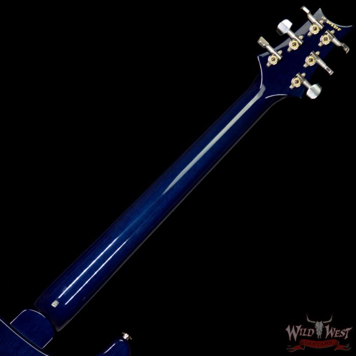 Paul Reed Smith PRS Custom 24 Quilt Maple Top Ebony Fretboard Faded Blue Burst - Image 11