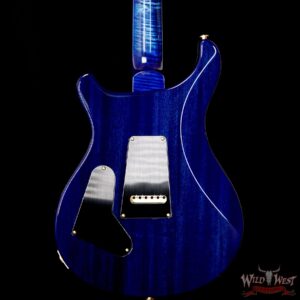 PRS Wood Library Artist Package Custom 24 Fatback Flame Maple Neck African Blackwood Board River Blue - Image 7