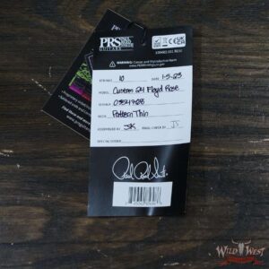 Paul Reed Smith PRS Core Series Custom 24 Floyd Rose Ebony Fingerboard Charcoal Smokeburst - Image 10