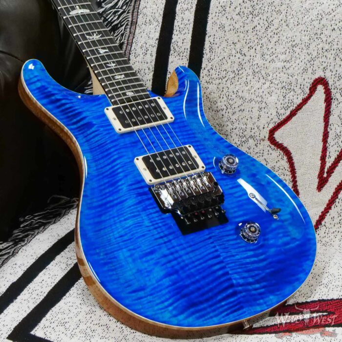 Paul Reed Smith PRS Core Series Custom 24 Floyd Rose FR Ebony Fingerboard Aquamarine - Image 8