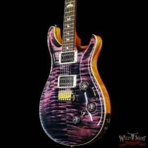 Paul Reed Smith PRS Core Series Custom 24 Piezo Rosewood Fingerboard Purple Iris Natural Back - Image 2