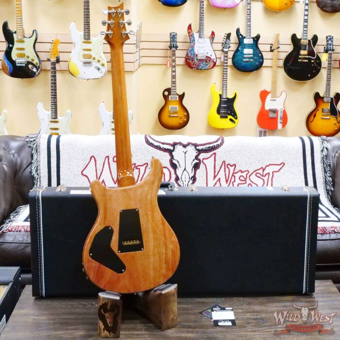 Paul Reed Smith PRS Core Series Custom 24 Piezo Rosewood Fingerboard Purple Iris Natural Back - Image 9