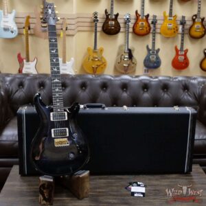 Paul Reed Smith PRS Custom 24 Semi-Hollow Pattern Thin Neck w/35th Eagle Inlay Slate Blue Metallic - Image 5