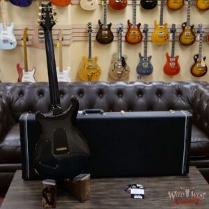 Paul Reed Smith PRS Custom 24 Semi-Hollow Pattern Thin Neck w/35th Eagle Inlay Slate Blue Metallic - Image 8