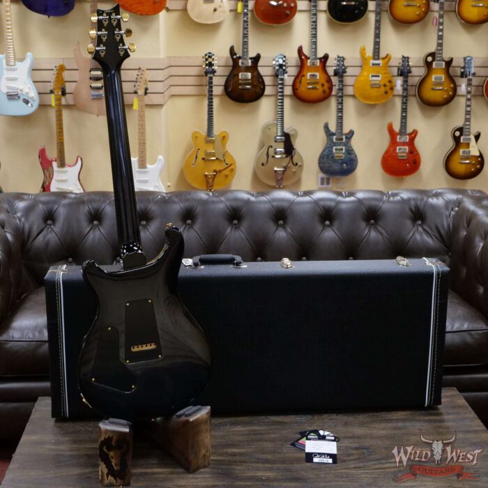 Paul Reed Smith PRS Custom 24 Semi-Hollow Pattern Thin Neck w/35th Eagle Inlay Slate Blue Metallic - Image 8